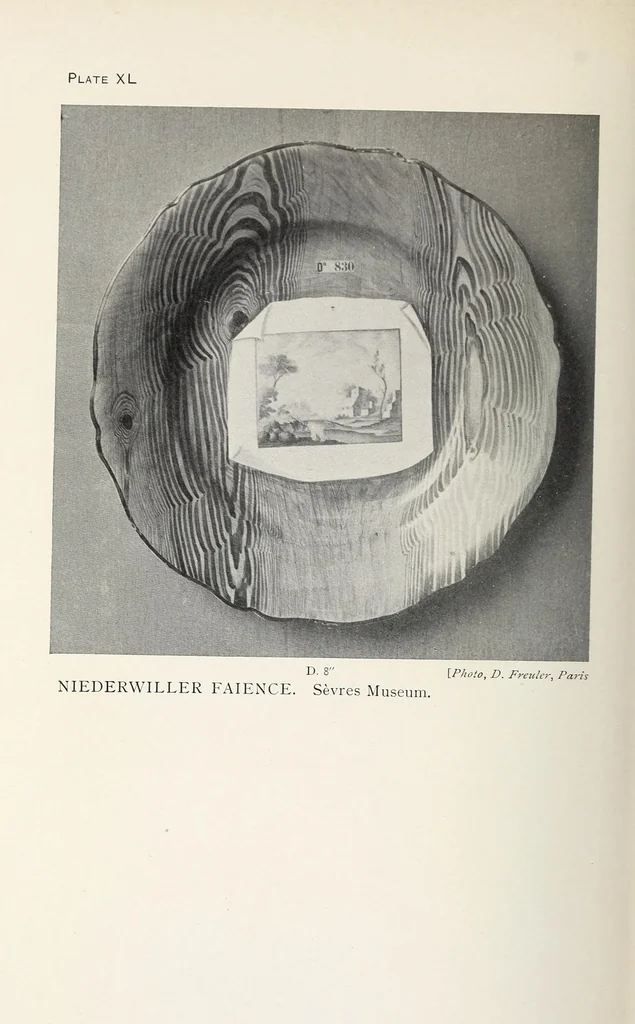 An illustration from French pottery and porcelain, 1906, leaf 176