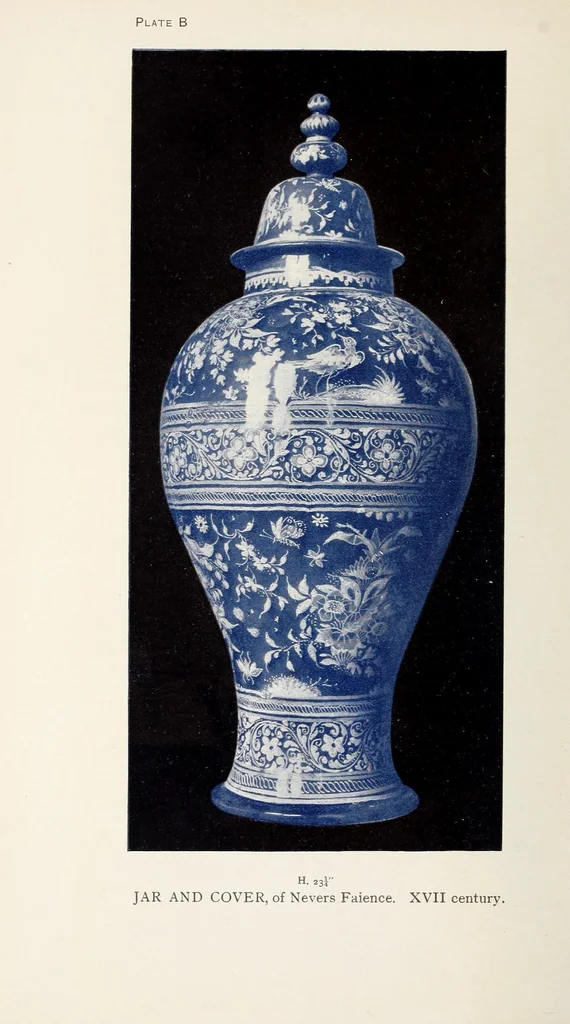 An illustration from French pottery and porcelain, 1906, leaf 52