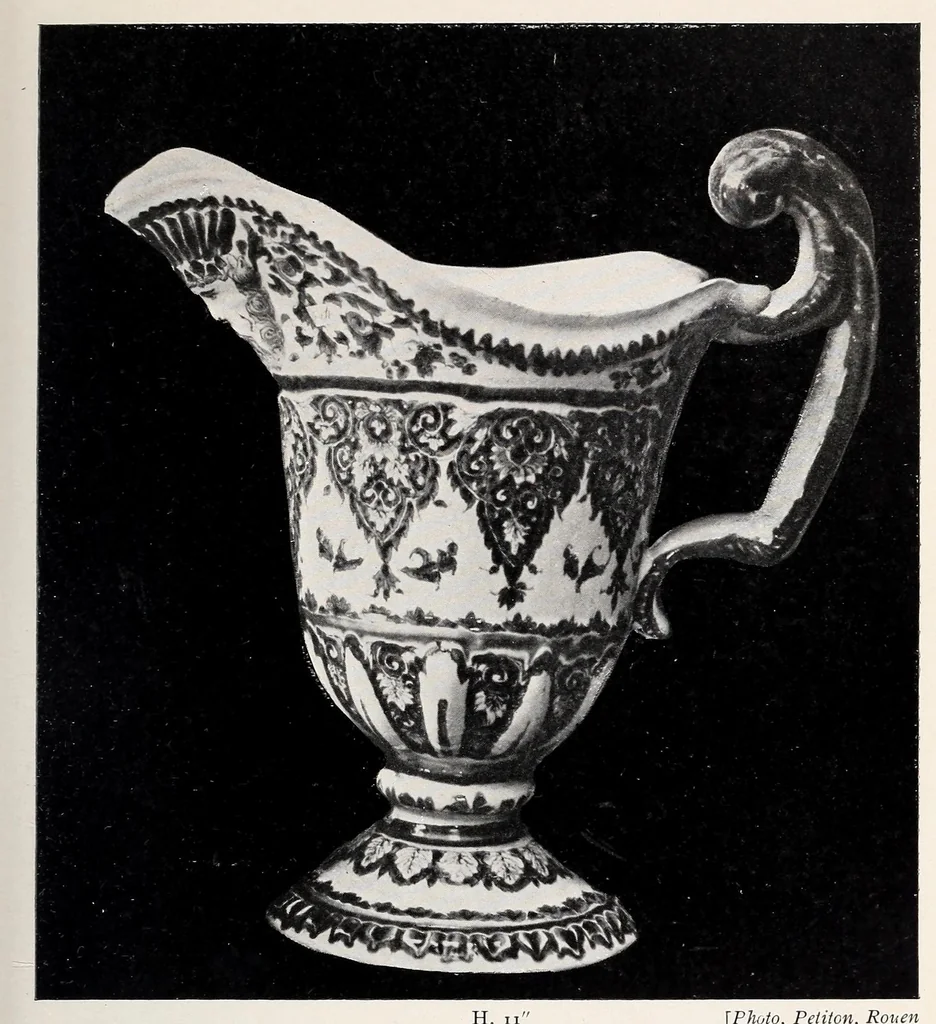 An illustration from French pottery and porcelain, 1906, leaf 77