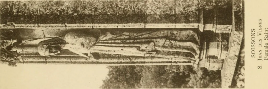 An illustration from French sculpture of the thirteenth century: seventy-eight examples of masterpieces of medieval art illustrating the works at Reims and showing their place in the history of sculpture, 1915, leaf 128