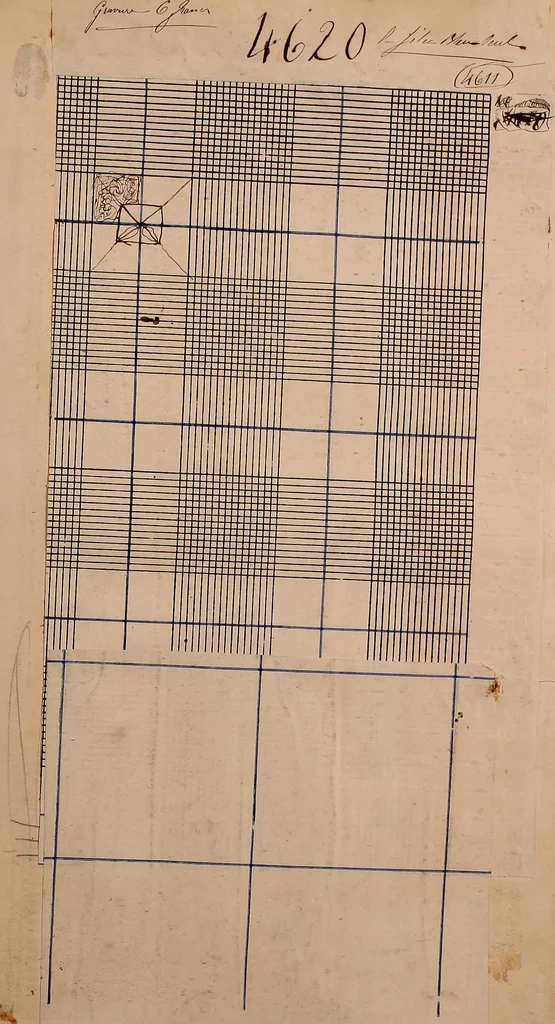An illustration from [French textiles], 1863, leaf 108