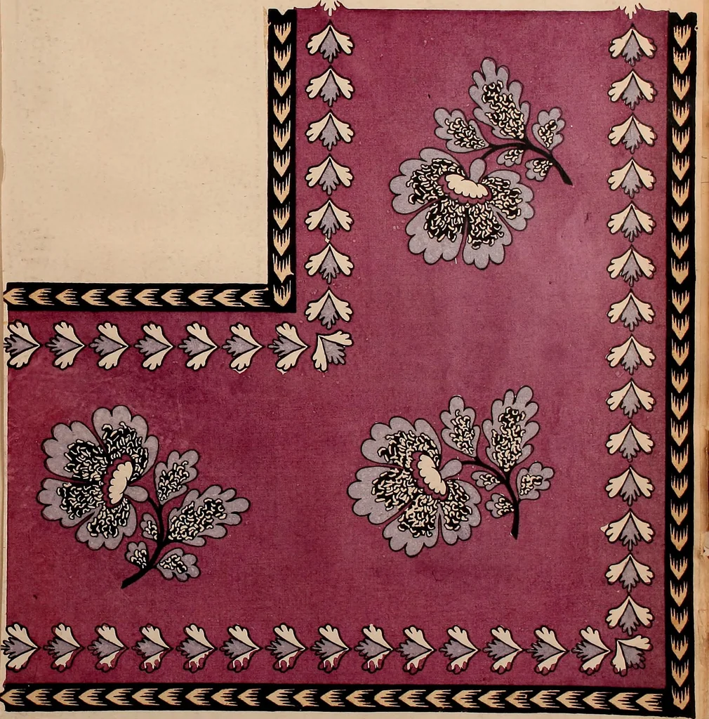 An illustration from [French textiles], 1863, leaf 152