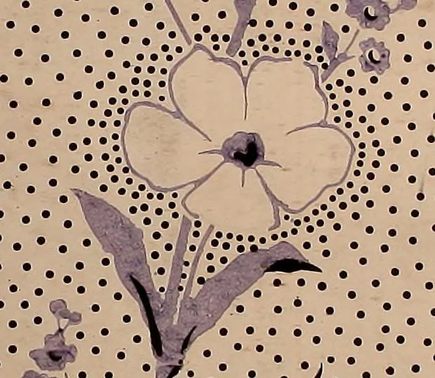 An illustration from [French textiles], 1863, leaf 74