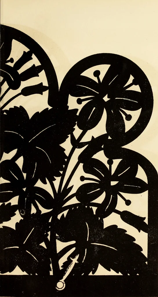An illustration from Fret cutting and perforated carving : with practical instructions / by W. Bemrose, Jun, 1867, leaf 22
