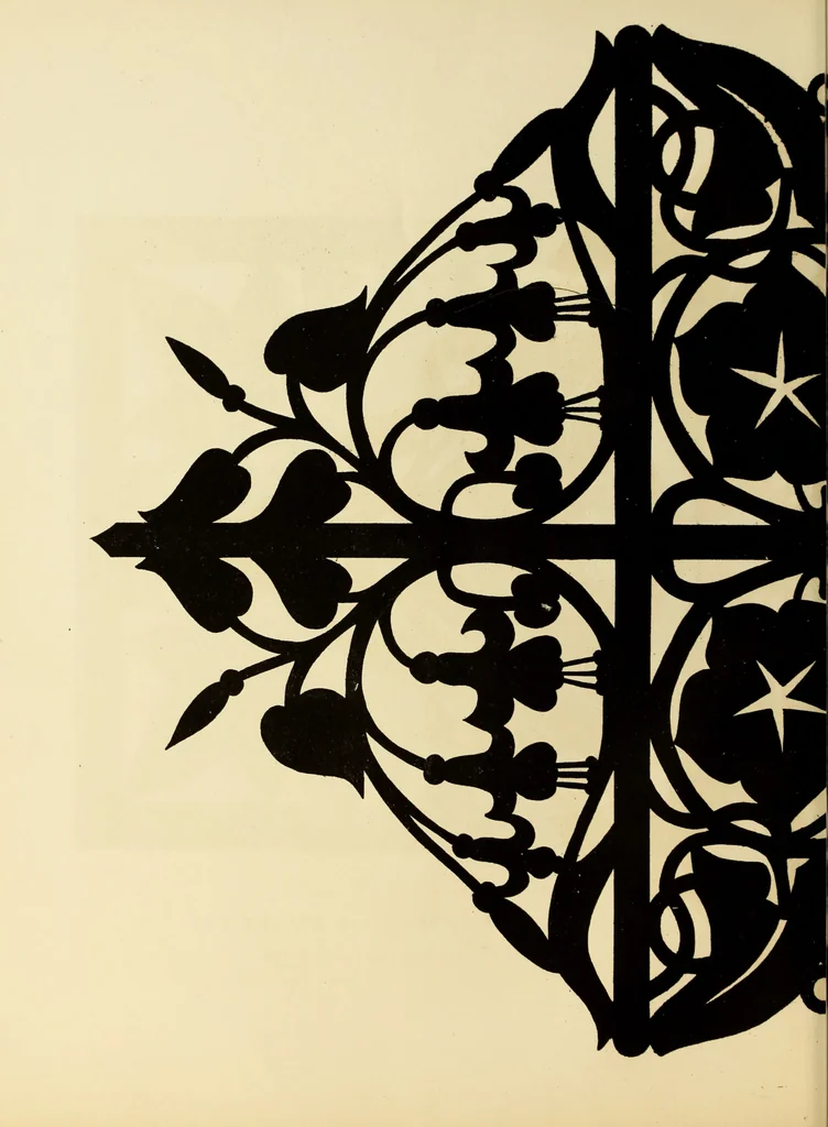An illustration from Fret cutting and perforated carving : with practical instructions / by W. Bemrose, Jun, 1867, leaf 25