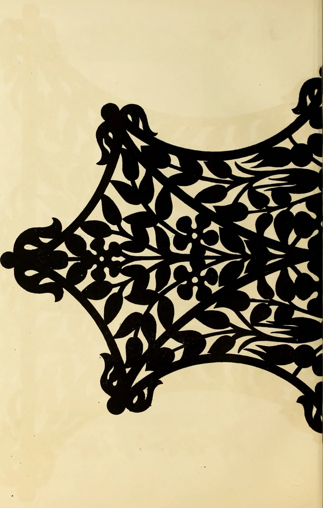 An illustration from Fret cutting and perforated carving : with practical instructions / by W. Bemrose, Jun, 1867, leaf 53