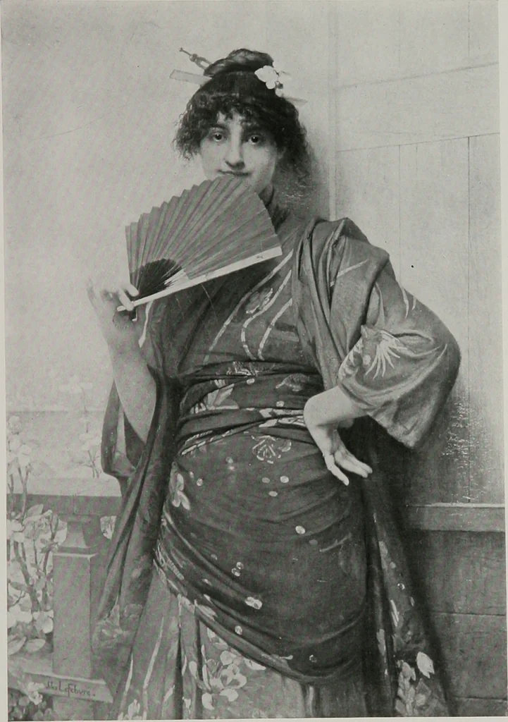 An illustration from Group of twenty-four paintings of the French, Spanish, German and American schools [electronic resource], 1908, leaf 24
