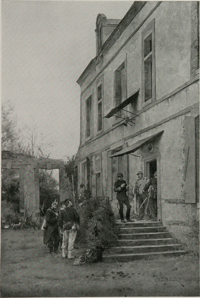 An illustration from Group of twenty-four paintings of the French, Spanish, German and American schools [electronic resource], 1908, leaf 28