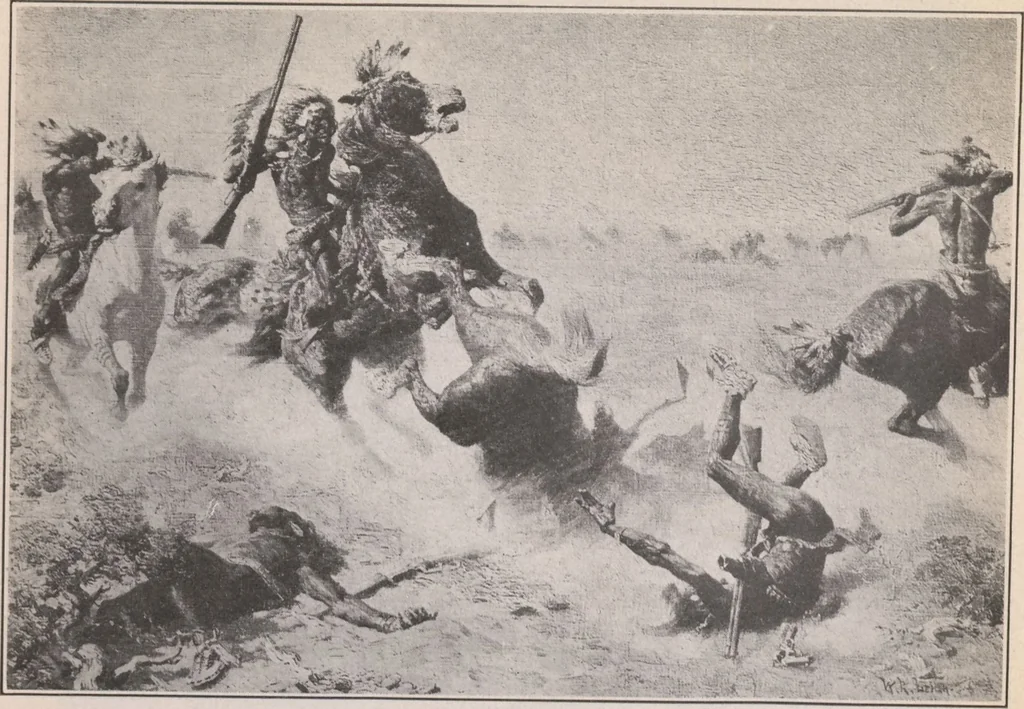 An illustration from Paintings of the West [electronic resource], 1920, leaf 10