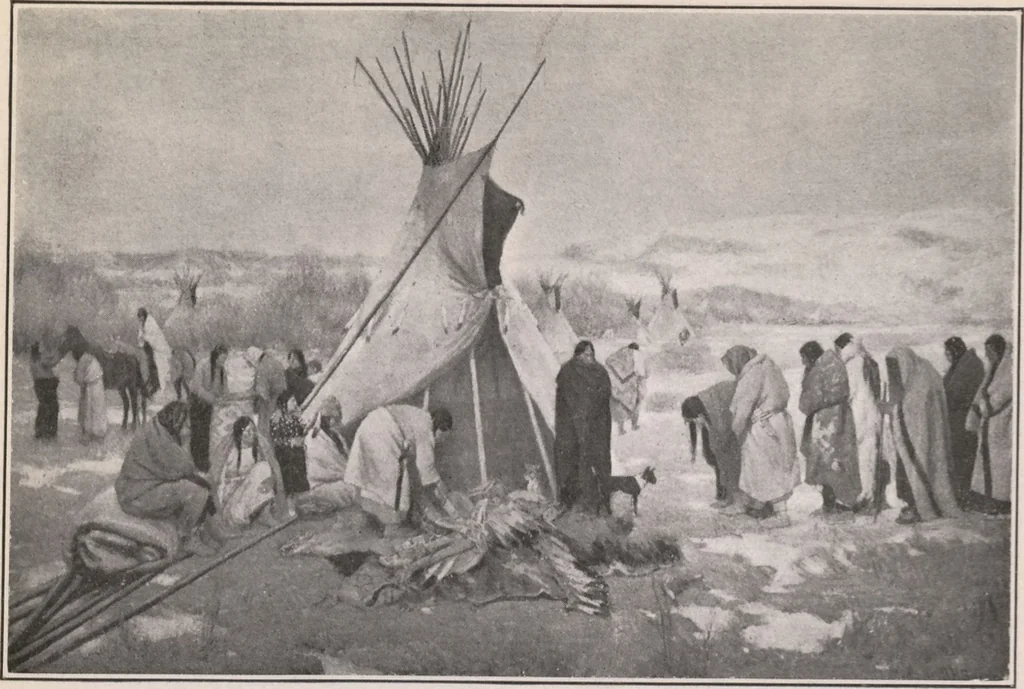 An illustration from Paintings of the West [electronic resource], 1920, leaf 11