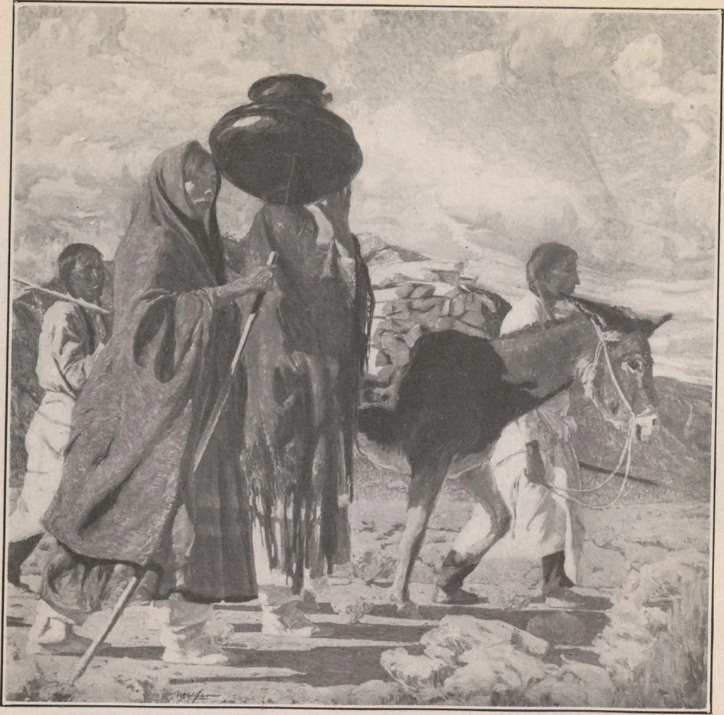 An illustration from Paintings of the West [electronic resource], 1920, leaf 12