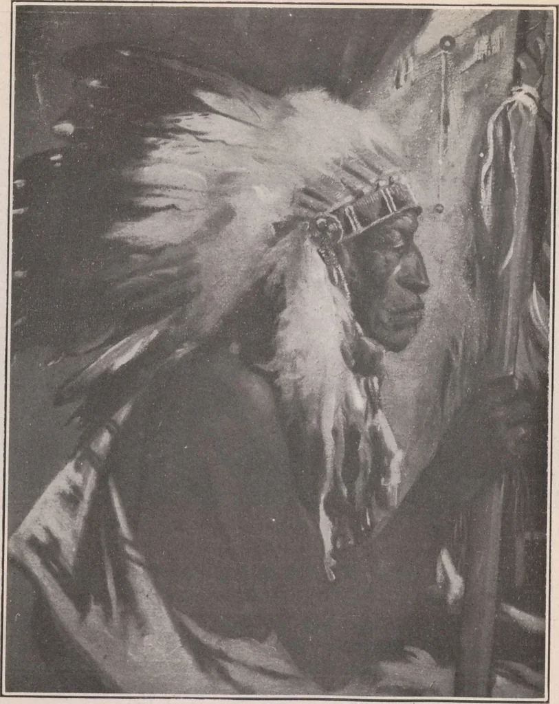 An illustration from Paintings of the West [electronic resource], 1920, leaf 8