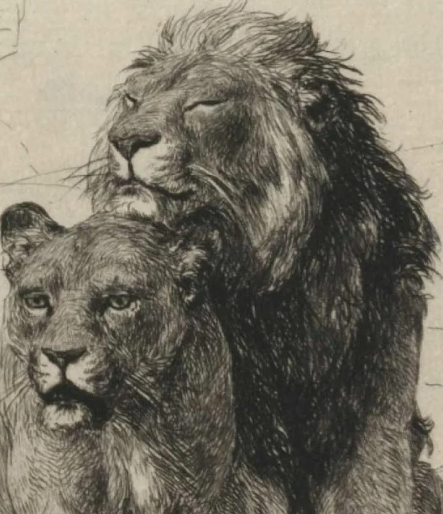 An illustration from Catalogue of the etched work of Evert van Muyden [electronic resource], 1894, leaf 133
