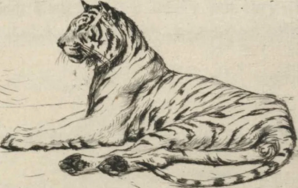 An illustration from Catalogue of the etched work of Evert van Muyden [electronic resource], 1894, leaf 31