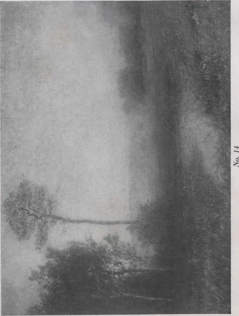 An illustration from A group of paintings by Murphy, Tryon, Walker and Wyant [electronic resource], 1918, leaf 30