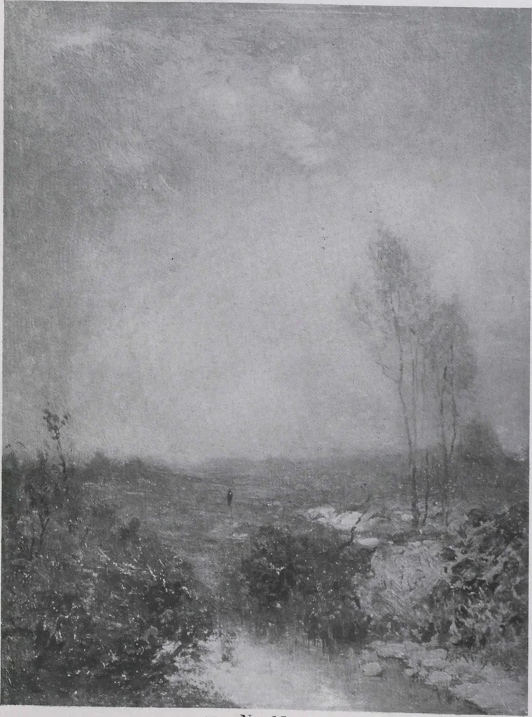An illustration from A group of paintings by Murphy, Tryon, Walker and Wyant [electronic resource], 1918, leaf 33