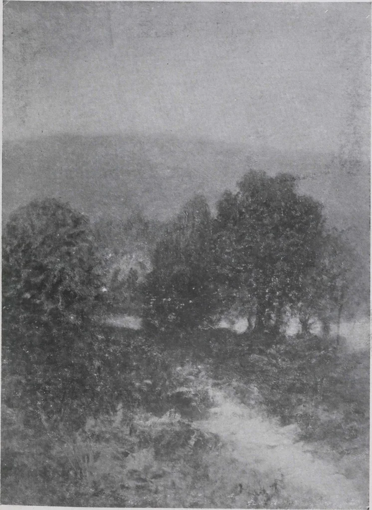 An illustration from A group of paintings by Murphy, Tryon, Walker and Wyant [electronic resource], 1918, leaf 37