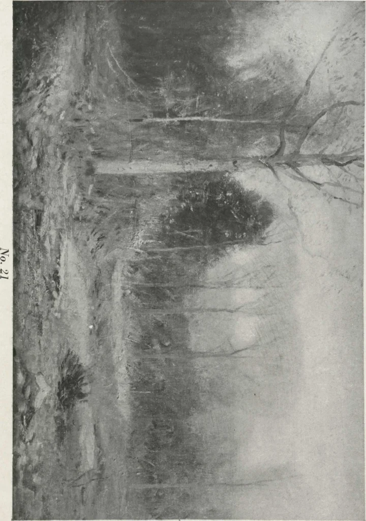 An illustration from A group of paintings by Murphy, Tryon, Walker and Wyant [electronic resource], 1918, leaf 45