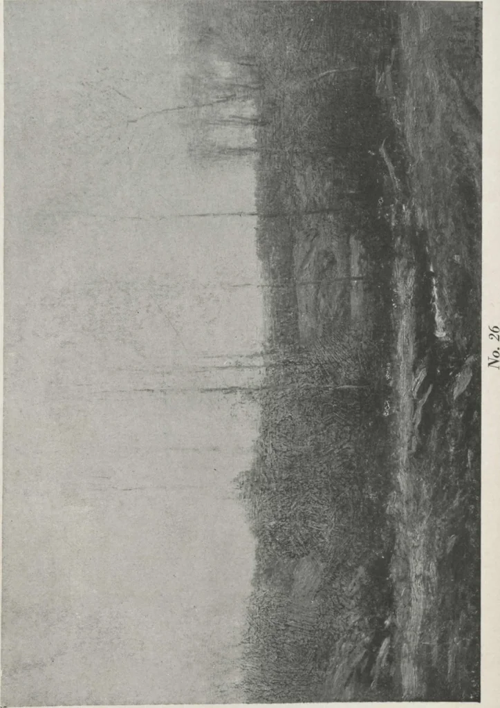 An illustration from A group of paintings by Murphy, Tryon, Walker and Wyant [electronic resource], 1918, leaf 54
