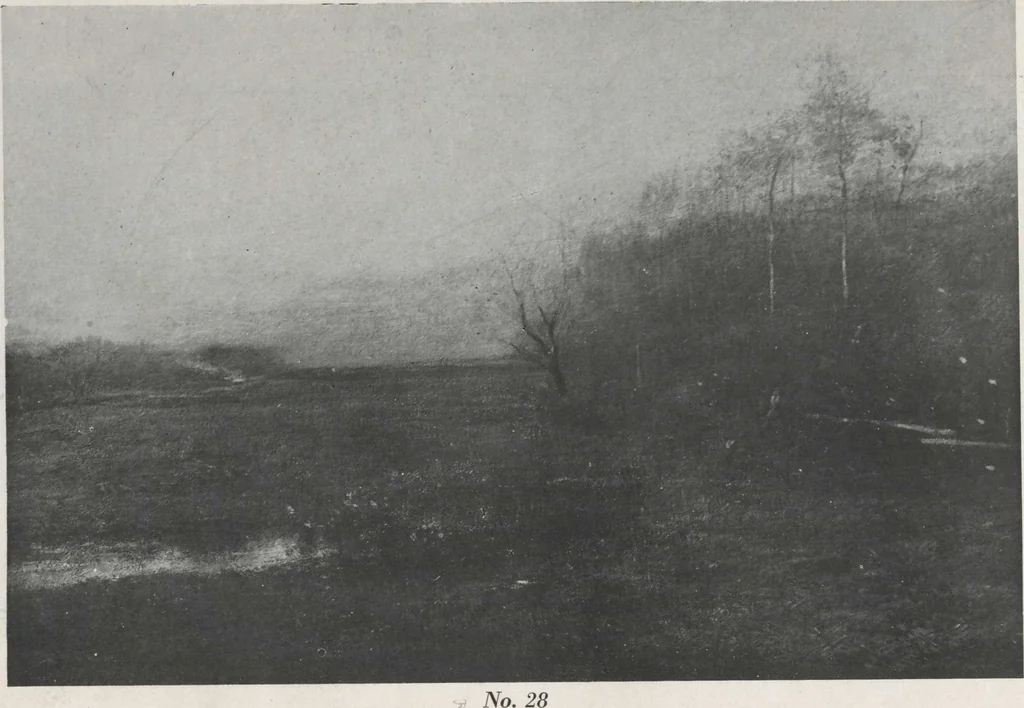 An illustration from A group of paintings by Murphy, Tryon, Walker and Wyant [electronic resource], 1918, leaf 58