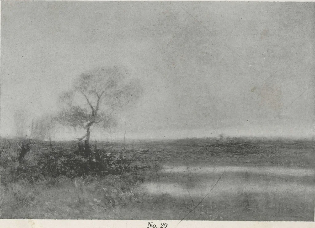 An illustration from A group of paintings by Murphy, Tryon, Walker and Wyant [electronic resource], 1918, leaf 61