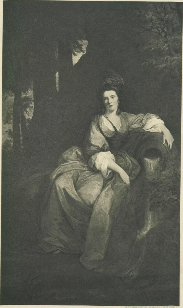 An illustration from Catalogue of the special loan exhibition of old masters of the British school [electronic resource] : in aid of "The Artists' Fund" and "Artists' Aid" societies, being a selection from pictures acquired from Messrs. Duveen Brothers within the last three years, held at the galleries of Messrs. Duveen Brothers, January 1914, 1914, leaf 22