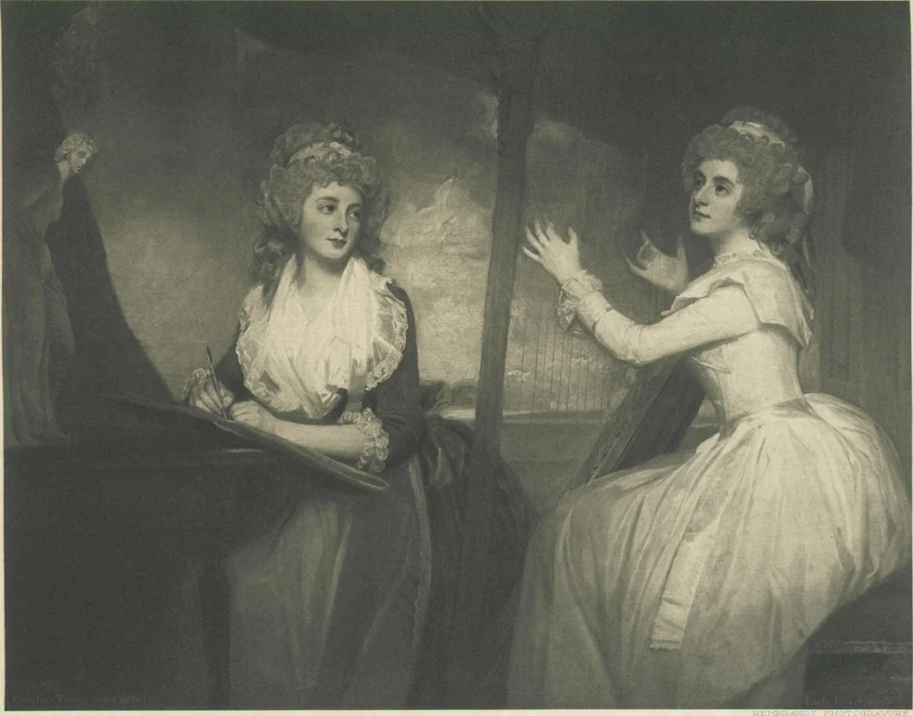 An illustration from Catalogue of the special loan exhibition of old masters of the British school [electronic resource] : in aid of "The Artists' Fund" and "Artists' Aid" societies, being a selection from pictures acquired from Messrs. Duveen Brothers within the last three years, held at the galleries of Messrs. Duveen Brothers, January 1914, 1914, leaf 24