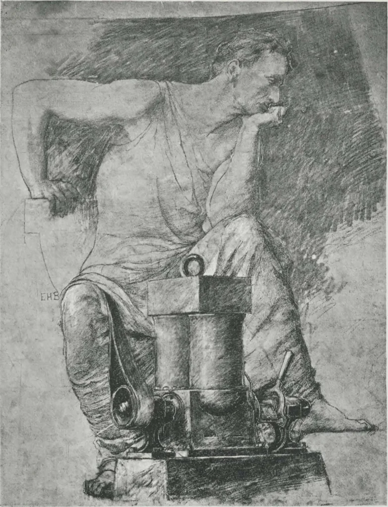 An illustration from Catalogue of works by members, students and instructors... in the retrospective exhibition 1875-1900 [electronic resource] : Held...May 10-19, 1900, 1900, leaf 19