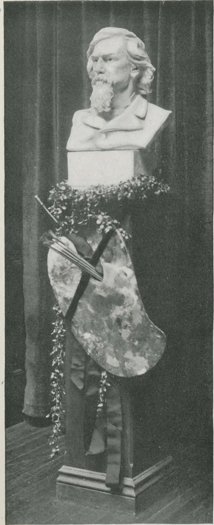 An illustration from Catalogue of works by members, students and instructors... in the retrospective exhibition 1875-1900 [electronic resource] : Held...May 10-19, 1900, 1900, leaf 43