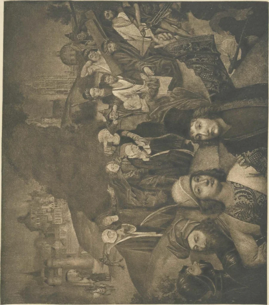 An illustration from Early English, Dutch and Flemish paintings at the Blakeslee Galleries, 353 Fifth Avenue .. [electronic resource], 1900, leaf 72