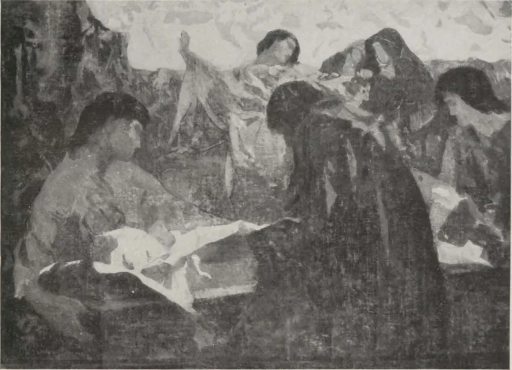 An illustration from An important collection of paintings and bronzes by modern masters of American and European art, Dec. 4-30, 1922 [electronic resource], 1922, leaf 12