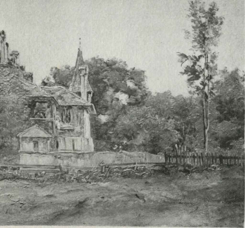An illustration from Celebrated paintings and works of art [electronic resource], 1900, leaf 15