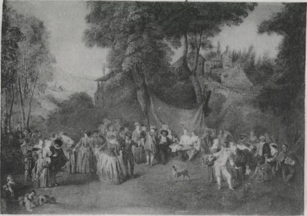 An illustration from Celebrated paintings and works of art [electronic resource], 1900, leaf 6