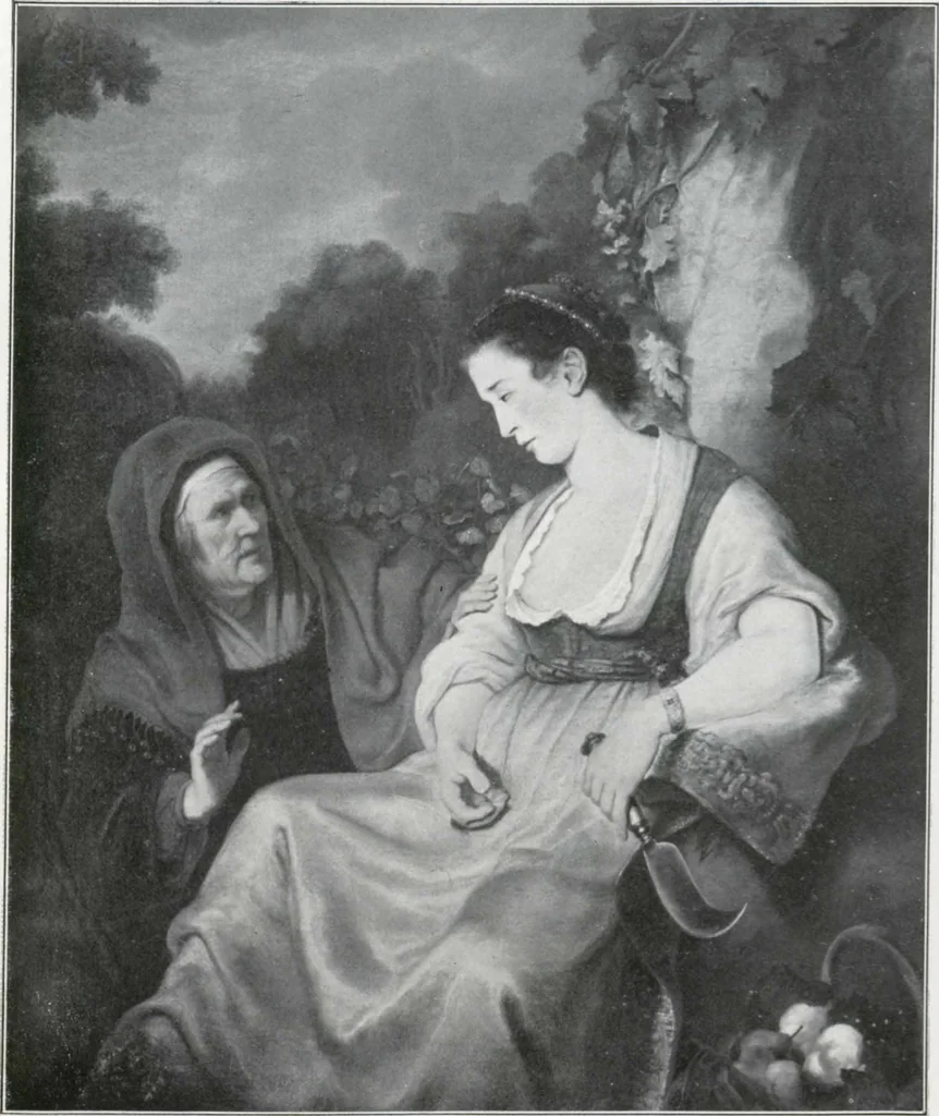 An illustration from A descriptive and illustrated catalogue of 150 paintings by old masters of the Dutch, Flemish, German, Italian, Spanish and French schools [electronic resource], 1911, leaf 11