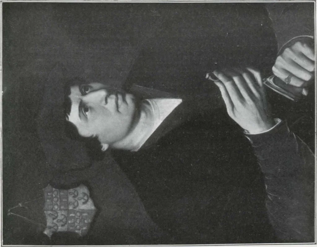 An illustration from A descriptive and illustrated catalogue of 150 paintings by old masters of the Dutch, Flemish, German, Italian, Spanish and French schools [electronic resource], 1911, leaf 129