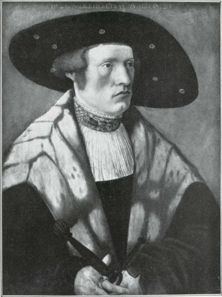 An illustration from A descriptive and illustrated catalogue of 150 paintings by old masters of the Dutch, Flemish, German, Italian, Spanish and French schools [electronic resource], 1911, leaf 146