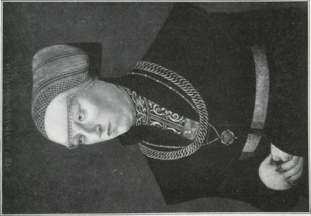 An illustration from A descriptive and illustrated catalogue of 150 paintings by old masters of the Dutch, Flemish, German, Italian, Spanish and French schools [electronic resource], 1911, leaf 146