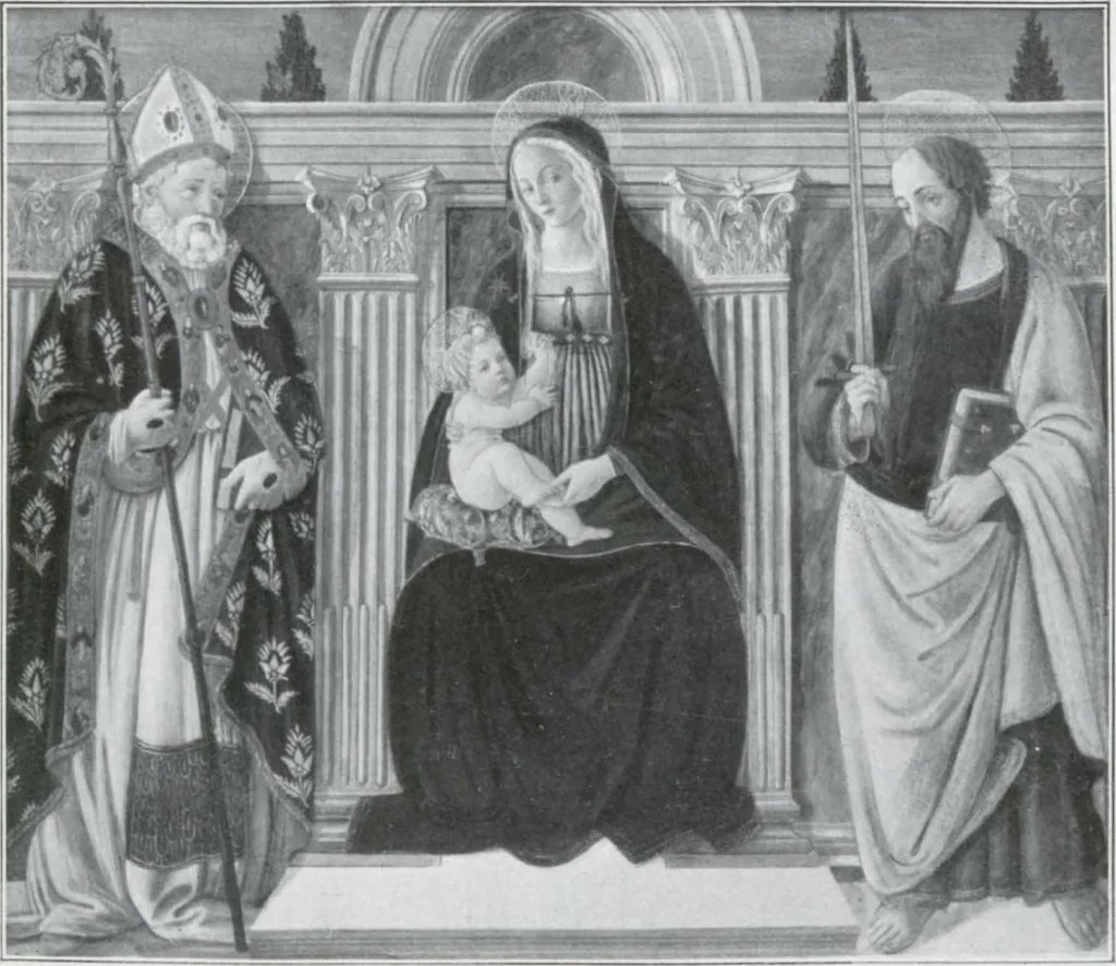 An illustration from A descriptive and illustrated catalogue of 150 paintings by old masters of the Dutch, Flemish, German, Italian, Spanish and French schools [electronic resource], 1911, leaf 155