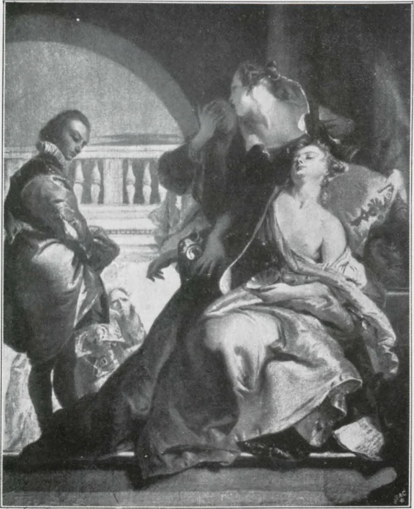 An illustration from A descriptive and illustrated catalogue of 150 paintings by old masters of the Dutch, Flemish, German, Italian, Spanish and French schools [electronic resource], 1911, leaf 169