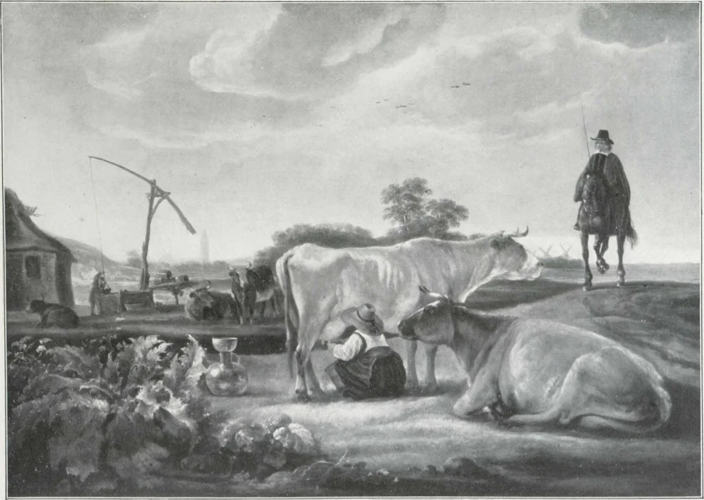 An illustration from A descriptive and illustrated catalogue of 150 paintings by old masters of the Dutch, Flemish, German, Italian, Spanish and French schools [electronic resource], 1911, leaf 19