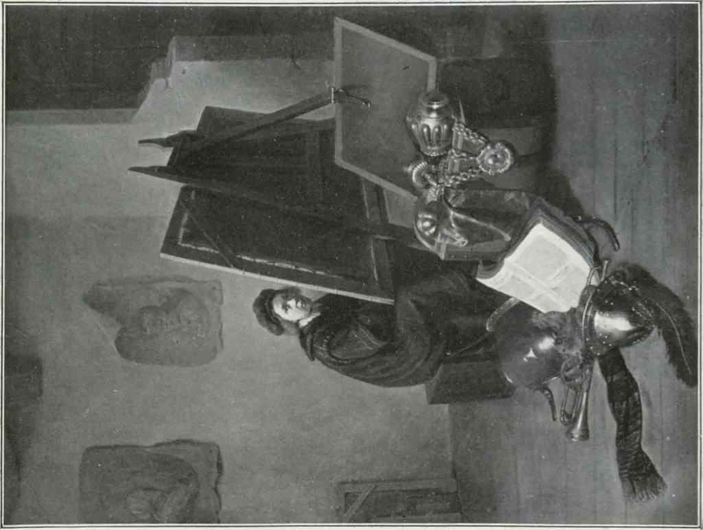 An illustration from A descriptive and illustrated catalogue of 150 paintings by old masters of the Dutch, Flemish, German, Italian, Spanish and French schools [electronic resource], 1911, leaf 25