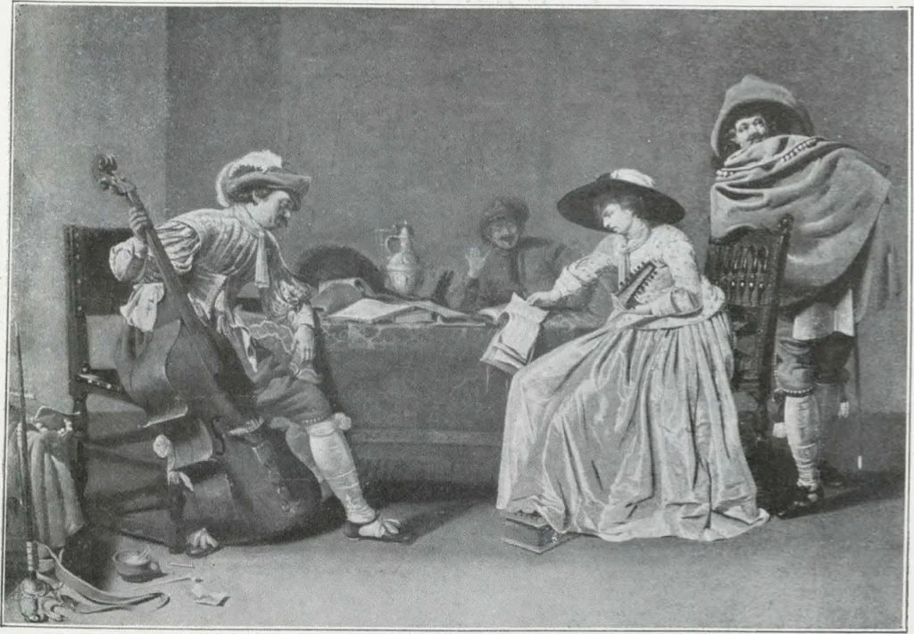 An illustration from A descriptive and illustrated catalogue of 150 paintings by old masters of the Dutch, Flemish, German, Italian, Spanish and French schools [electronic resource], 1911, leaf 29