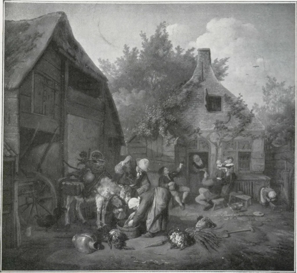An illustration from A descriptive and illustrated catalogue of 150 paintings by old masters of the Dutch, Flemish, German, Italian, Spanish and French schools [electronic resource], 1911, leaf 29