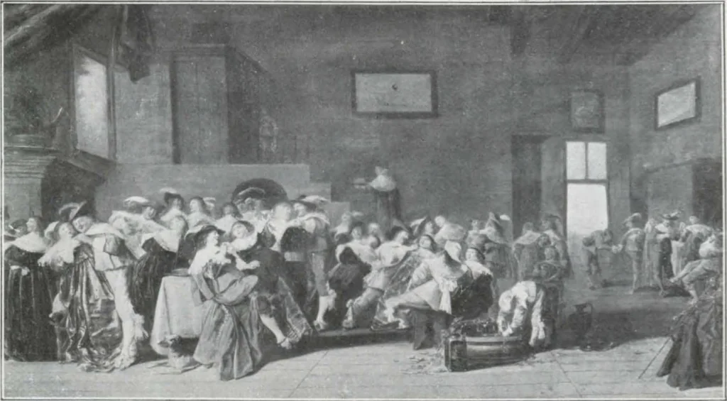 An illustration from A descriptive and illustrated catalogue of 150 paintings by old masters of the Dutch, Flemish, German, Italian, Spanish and French schools [electronic resource], 1911, leaf 37