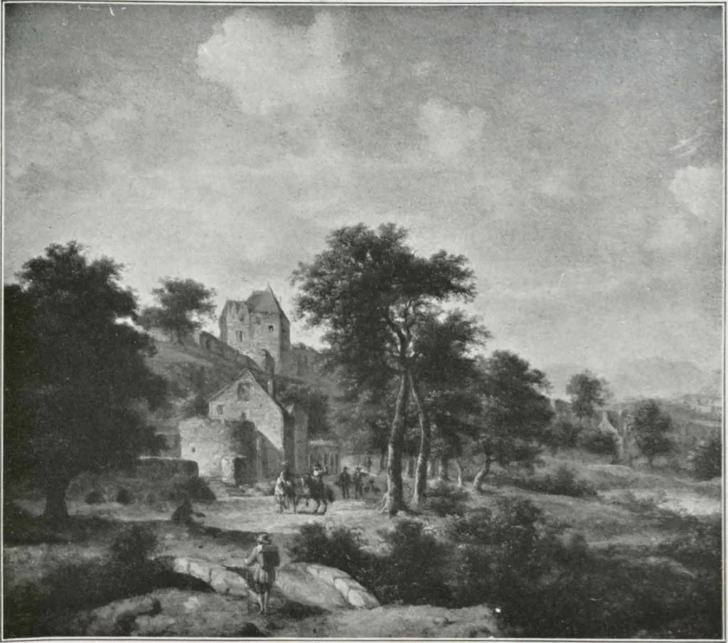An illustration from A descriptive and illustrated catalogue of 150 paintings by old masters of the Dutch, Flemish, German, Italian, Spanish and French schools [electronic resource], 1911, leaf 43