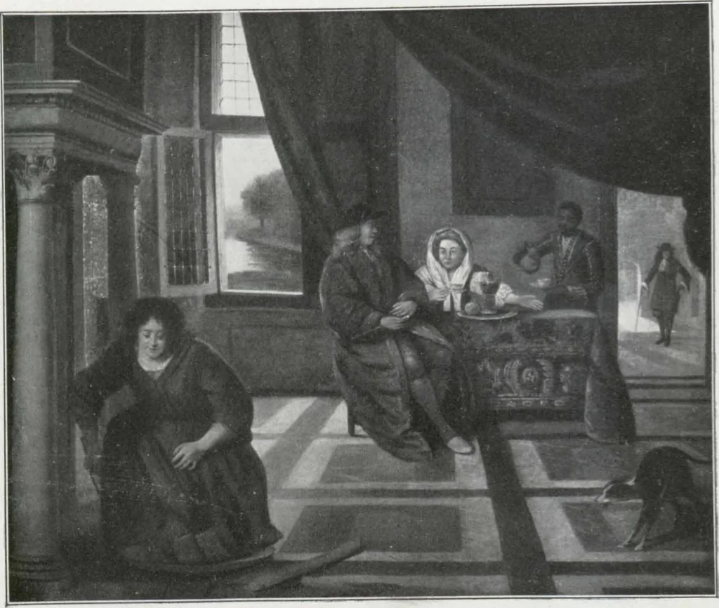 An illustration from A descriptive and illustrated catalogue of 150 paintings by old masters of the Dutch, Flemish, German, Italian, Spanish and French schools [electronic resource], 1911, leaf 49