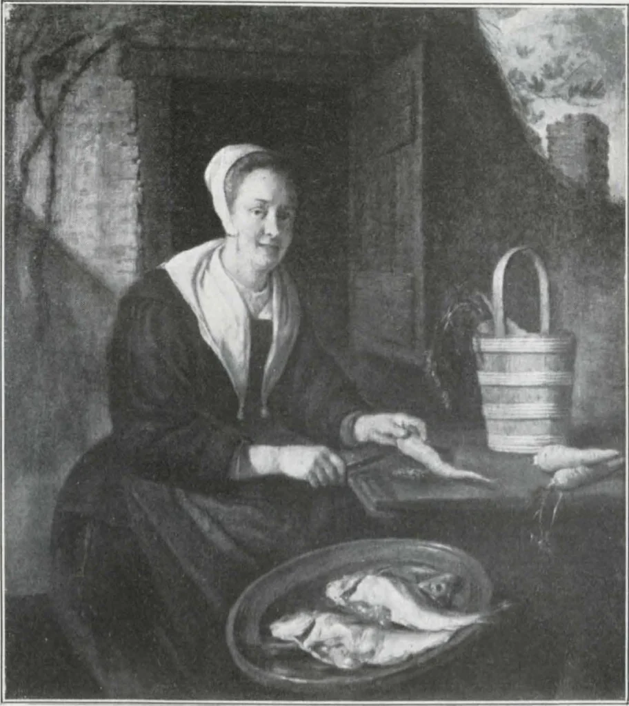 An illustration from A descriptive and illustrated catalogue of 150 paintings by old masters of the Dutch, Flemish, German, Italian, Spanish and French schools [electronic resource], 1911, leaf 55