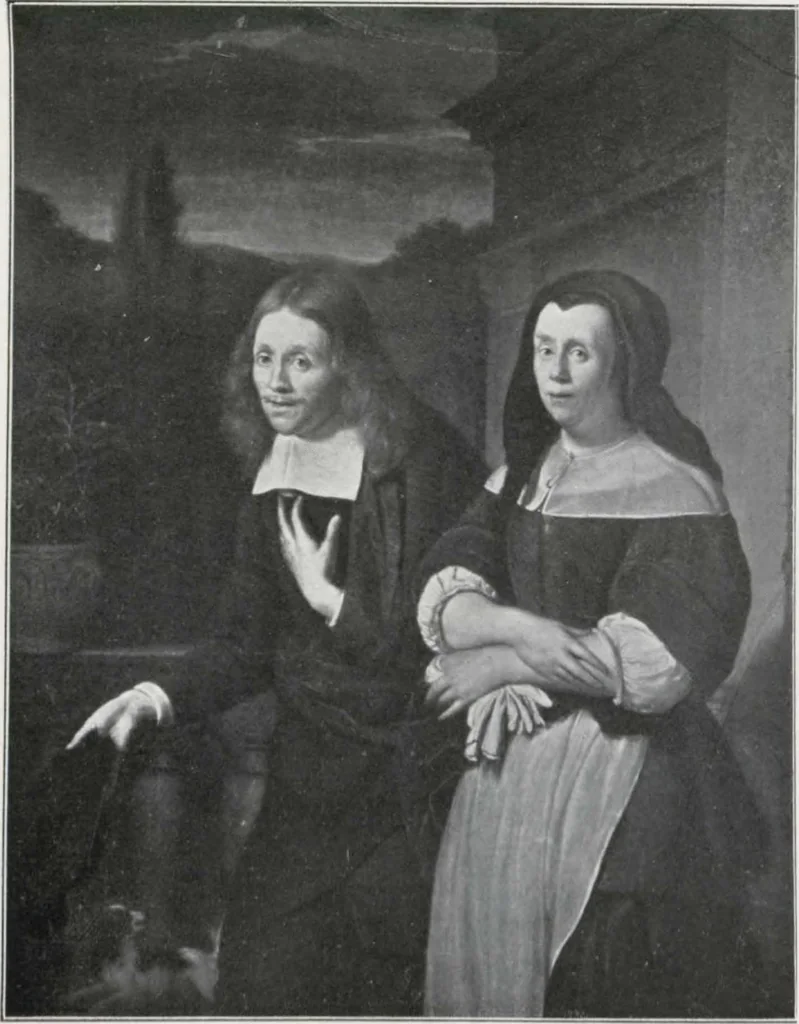 An illustration from A descriptive and illustrated catalogue of 150 paintings by old masters of the Dutch, Flemish, German, Italian, Spanish and French schools [electronic resource], 1911, leaf 55