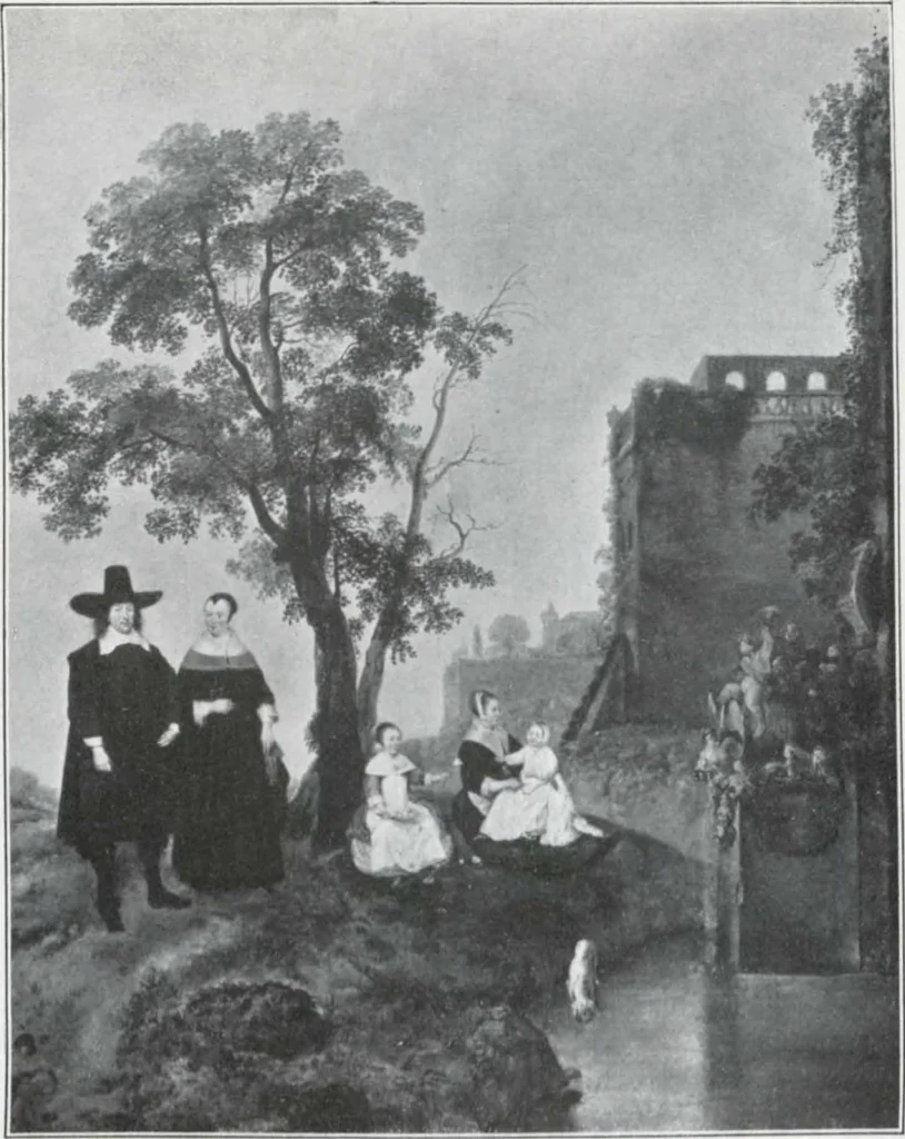 An illustration from A descriptive and illustrated catalogue of 150 paintings by old masters of the Dutch, Flemish, German, Italian, Spanish and French schools [electronic resource], 1911, leaf 61