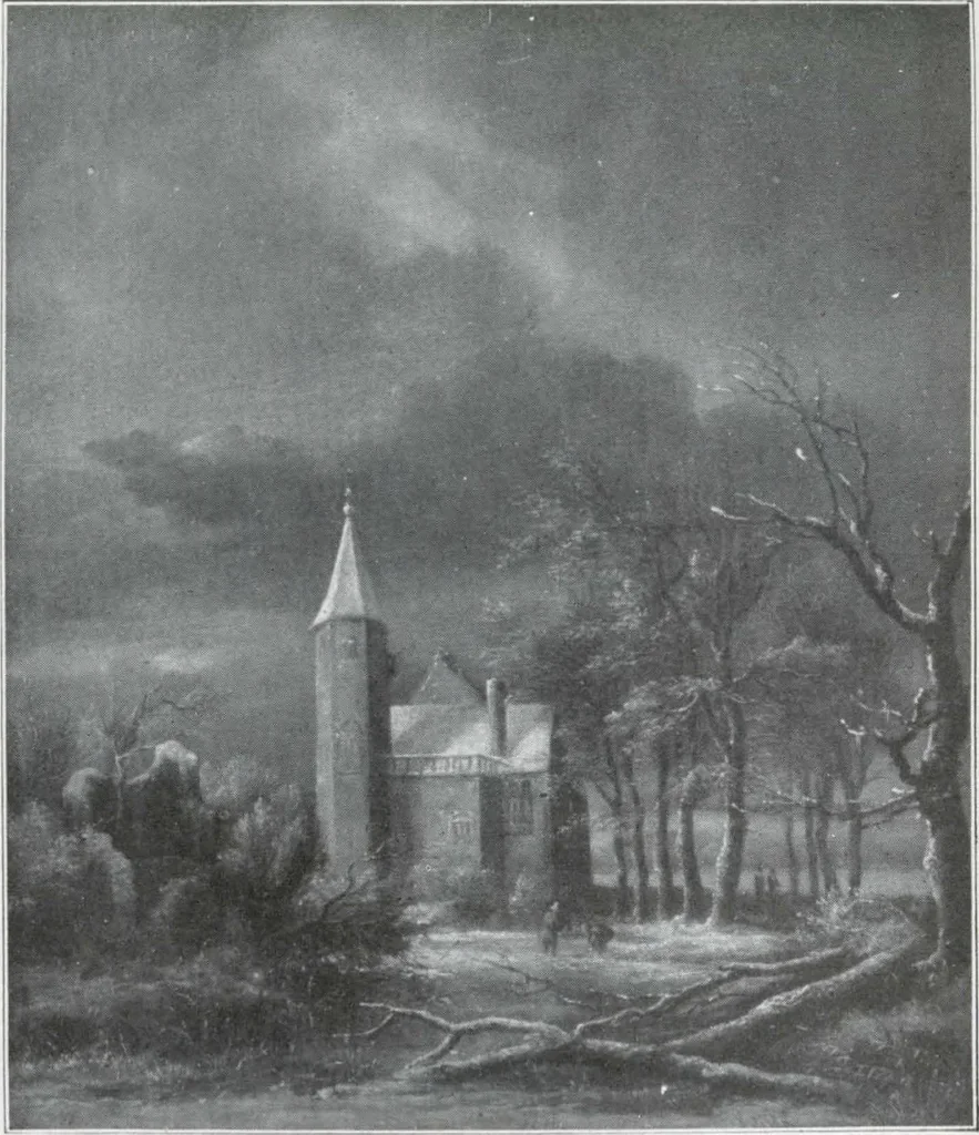 An illustration from A descriptive and illustrated catalogue of 150 paintings by old masters of the Dutch, Flemish, German, Italian, Spanish and French schools [electronic resource], 1911, leaf 77